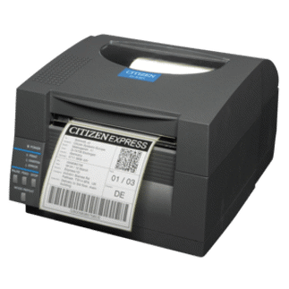 Citizen CL-S521, 8 dots/mm (203 dpi), multi-IF (Ethernet), EPLII, ZPLII, Datamax, black