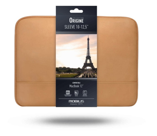 Mobilis 042033 laptop case 31.8 cm (12.5") Sleeve case Tan