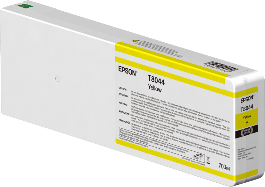 Epson C13T804400/T8044 Ink cartridge yellow 700ml for Epson SC-P 6000/7000/7000 V