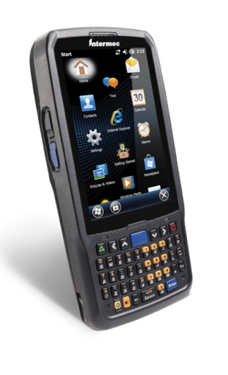 Intermec CN51 handheld mobile computer 10.2 cm (4") 480 x 800 pixels Touchscreen 350 g Black
