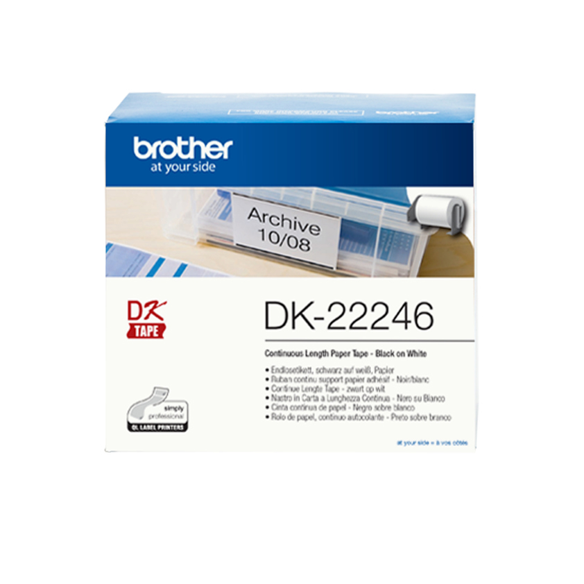 Brother DK-22246 DirectLabel Etikettes white 103mm x 30,48m for Brother QL 12-103.6mm