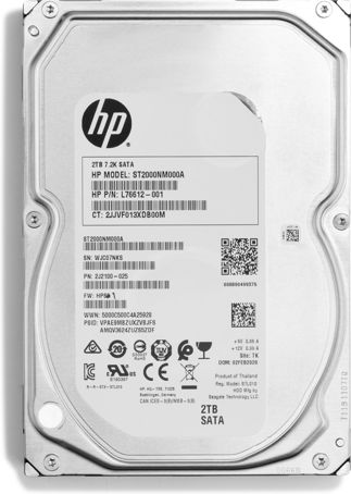 HP 2Z274AA internal hard drive 2 TB 7200 RPM 3.5" Serial ATA