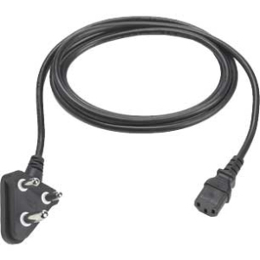 Zebra 50-16000-669R power cable Black 1.8 m