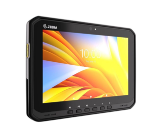 Zebra ET65, Standard Touch Screen, 1 physical SIM and 1 eSIM, 8/128 GB RAM/Flash, Android GMS, Standard Battery, SE55, C1D2, ROW RESTRICTED ITEM CLASS 4, REQUIRED CORRESPONDING CERTIFICATION