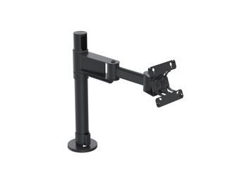 Ergonomic Solutions SpacePole POS SpacePole Arc VESA 75/100 Mount with 300mm Elbow Arm