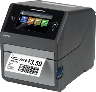 SATO CT4-LX Direct thermal 305dpi, USB, LAN, WLAN, BT, Dispenser, EU and UK