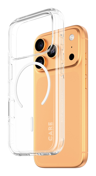 PanzerGlass CARE by ® Flagship Case Transparent Urban Explorer w. White MagSafe iPhone 17 Pro