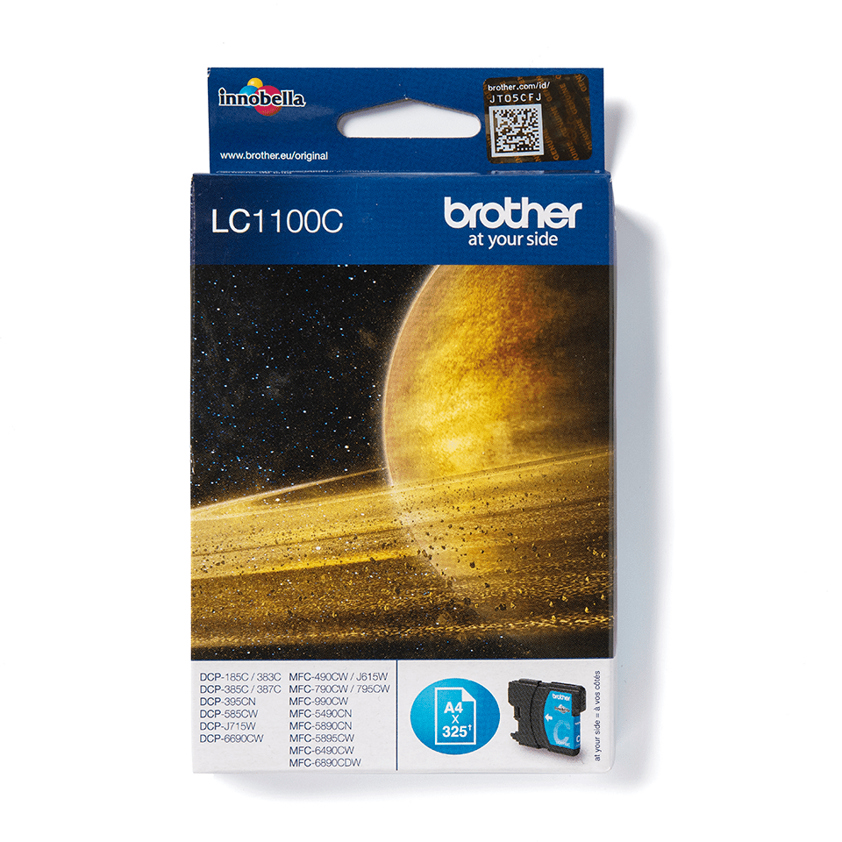 Brother LC-1100C Ink cartridge cyan, 325 pages ISO/IEC 24711 5,5ml for Brother DCP 185 C/MFC 6490 C