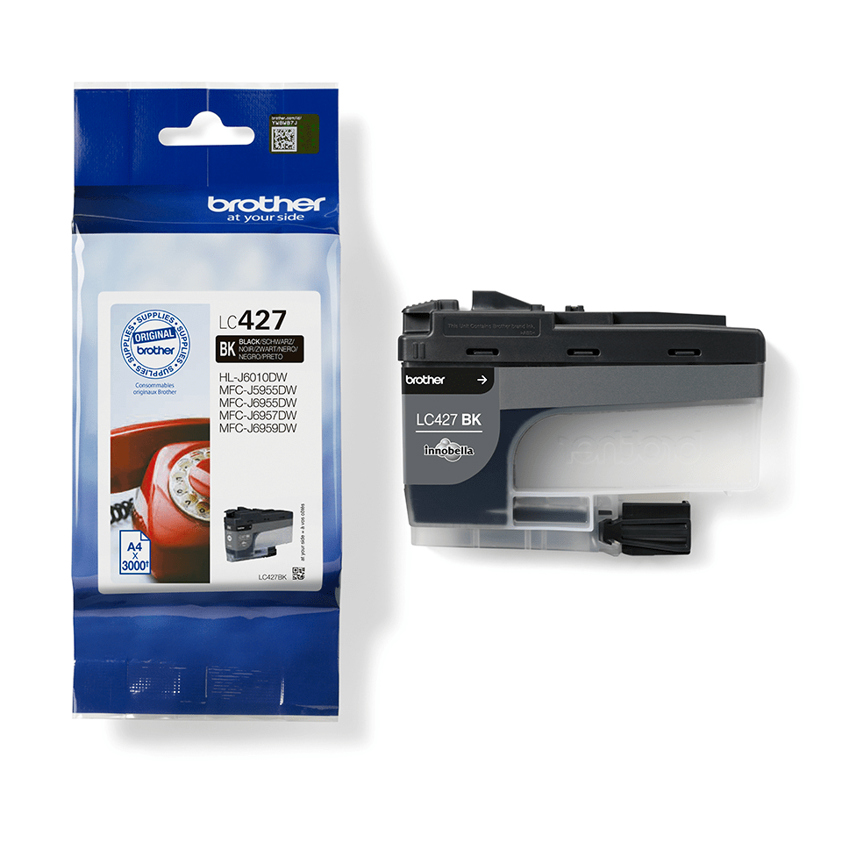 Brother LC-427BK Ink cartridge black, 3K pages ISO/IEC 24711 for Brother MFC-J 5955