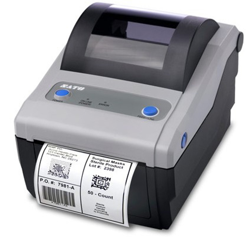 SATO CG408DT label printer Direct thermal 203 x 203 DPI Wired