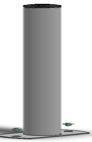 Ergonomic Solutions KIOSK TOP POLE