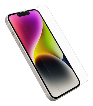 OtterBox Trusted Glass Series for Apple iPhone 14, Transparent