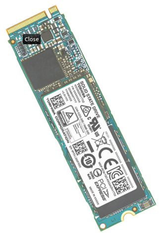 Toshiba Solid State Drive KXG50ZNV512G 512GB M.2 2280-S2 Bare PCI Express 3.1 TLC NVMe