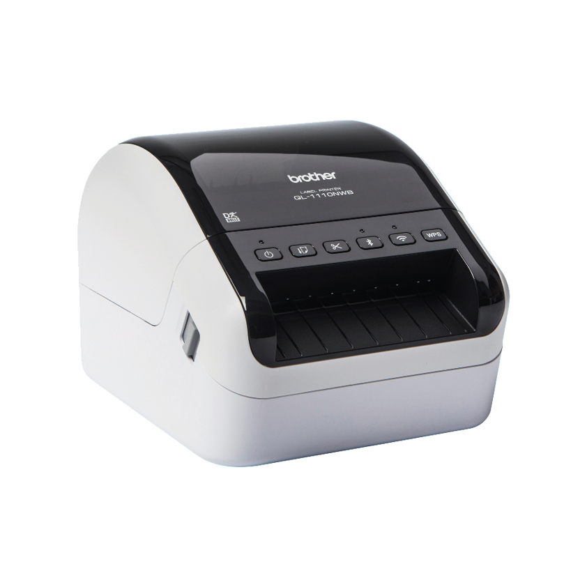 Brother QL-1110NWBC label printer Direct thermal 300 x 300 DPI 110 mm/sec Wired & Wireless DK Wi-Fi Bluetooth
