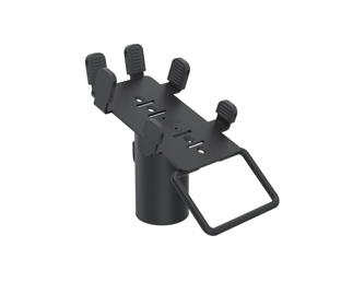 Ergonomic Solutions SpacePole Payment Castles Vega3000-PinPad DuraTilt® SP1 (with handle)