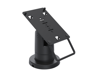 Ergonomic Solutions SpacePole Payment SpacePole Stack with MultiGrip plate for PAX Q30