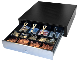 APG Cash Drawer ECD417-BLK-SS cash drawer Manual cash drawer
