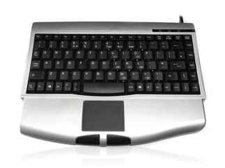 Accuratus 540 keyboard Office USB QWERTY UK English Black, Silver