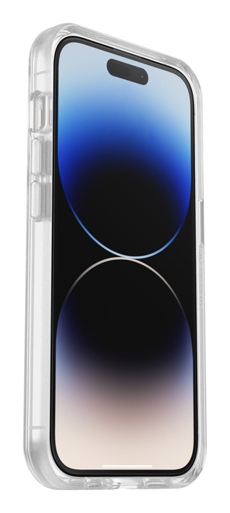 OtterBox Drop Protection Bundle for iPhone 14 Pro; Symmetry Clear Case 3x Tested to Military Standard and Alpha Glass Screen Protector 3x Antiscratch Technology, Clear