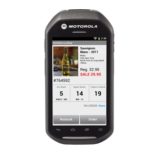 Zebra MC40N0-SCJ3R01 handheld mobile computer 10.9 cm (4.3") 480 x 800 pixels Touchscreen 257.7 g Black