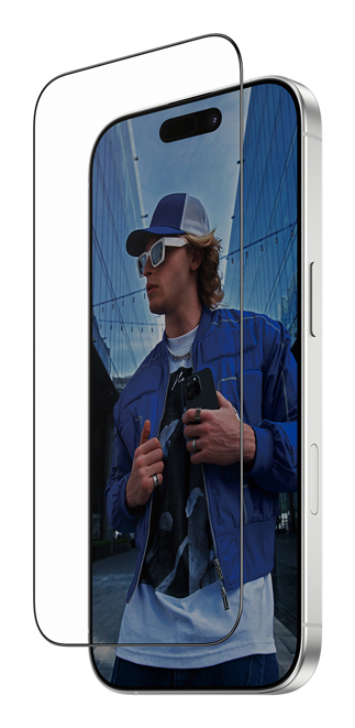 PanzerGlass ® Screen Protector iPhone 17 | iPhone 16 Pro | Ultra-Wide Fit w. FASTFIT IN-A-BOX