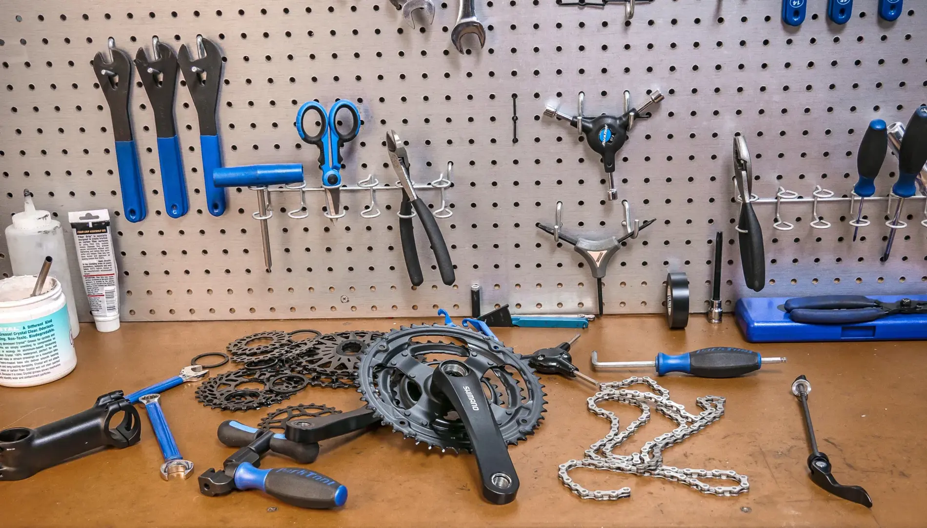 Full Equipped Bike Workshop