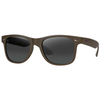 Fox Avius Trans Khaki Sunglasses - Green Lens
