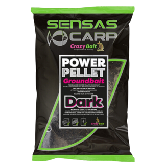 Sensas Power Pellet Groundbait - Dark - 2kg