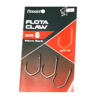 Nash Flota Claw Hooks - Barbed