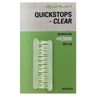 Korum Quickstops - Clear