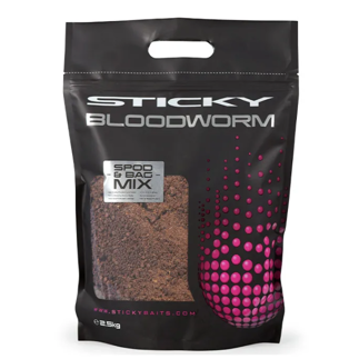 Sticky Bloodworm Spod & Bag Mix