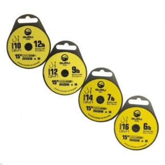 12 (0.22mm) Guru QM1 Speed Stop Rigs x 8 - 15"