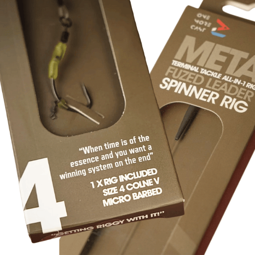 OMC Meta Terminal Tackle Rigs - All-In-1 Rig Fuzed Leader Spinner Rig ...