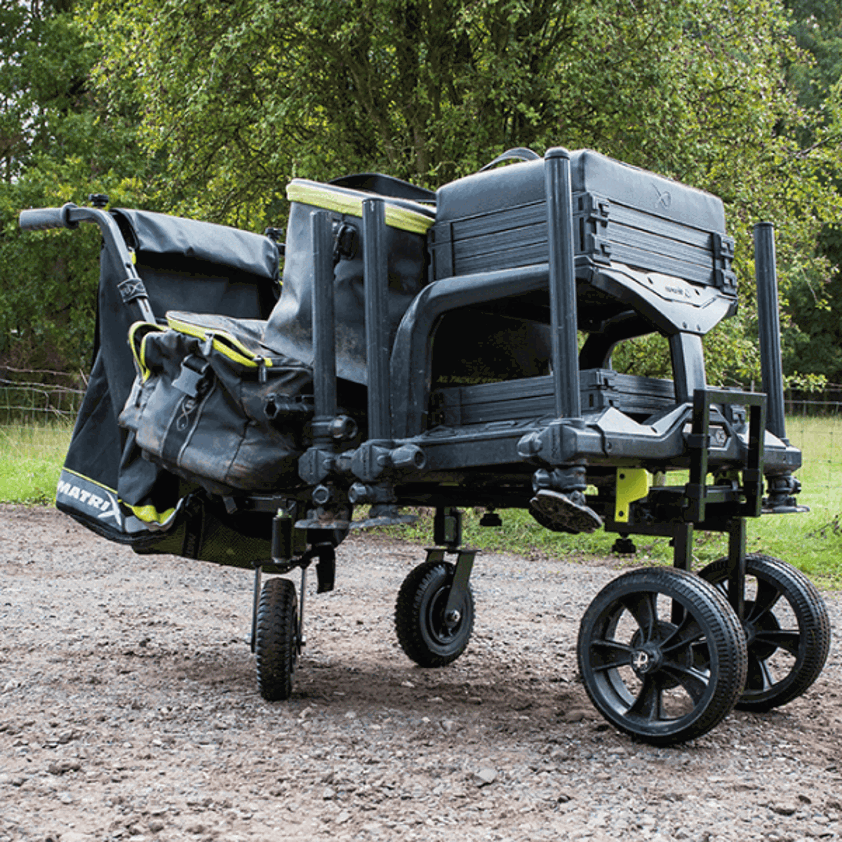 Matrix Transporter Swivel Wheel Set - Capital Angling