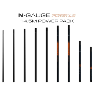 Guru N-Gauge XS Pole 14.5m Power Pack