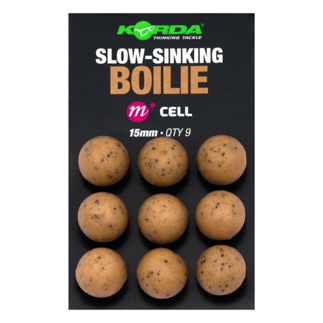 Korda Slow Sinking Boilies - Mainline Cell