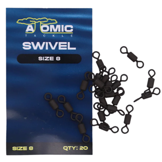 Atomic Tackle Swivels – Size 8