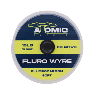 Atomic Tackle Fluro-Wyre – Soft Clear Fluorocarbon