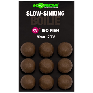 Korda Mainline Slow Sinking Boilies - ISO Fish