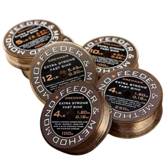 6lb 100m Drennan Feeder/Method Mono Extra Strong Fast Sink- 100m