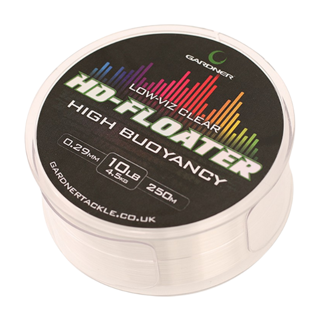 Gardner HD-Floater Line - Low-Viz Clear