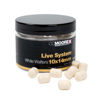 CC Moore Live System Dumbell Wafters - White