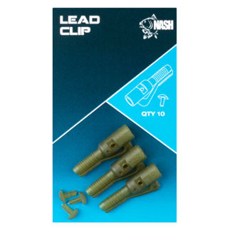 Nash Lead Clips - Weed Green