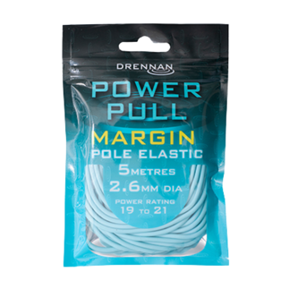 Drennan Power Pull Margin Elastic – 2.6mm – Light Blue