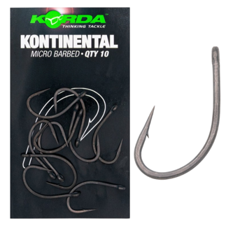 Korda Kontinental Hooks - Micro-Barbed