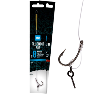 Nash Fluorocarbon D-Rigs - Barbed