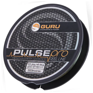 10.2lb - 0.27mm Guru Pulse Pro Reel Line - 300m