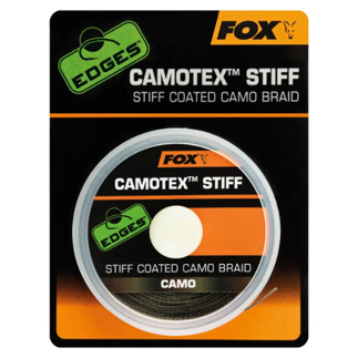 Fox Edges Camotex Stiff - Stiff Coated Camo Braid