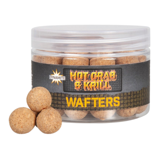 Dynamite Baits Hot Crab & Krill Wafters – 15mm