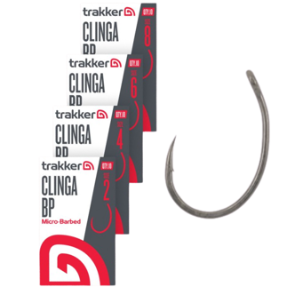 Size 2 Trakker Clinga BP Hooks - Micro-Barbed